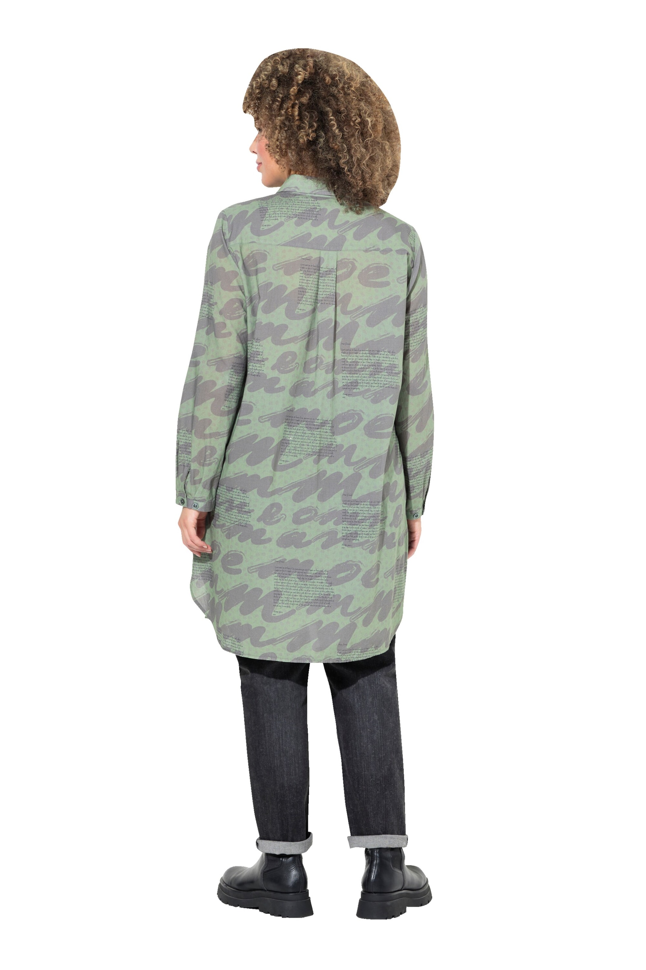 Ulla Popken Tunika in Grün