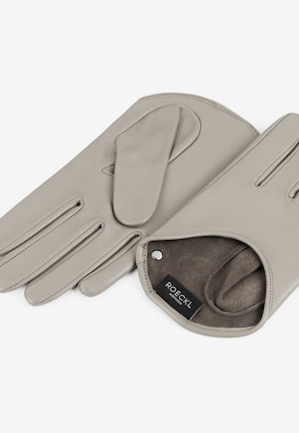 Roeckl Full Finger Gloves 'Verona' in Grey