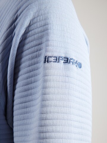 ICEPEAK Funkčná flisová bunda 'BERRYVILLE' - Modrá