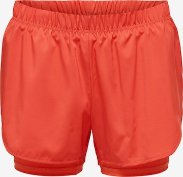 Loosefit Pantalon de sport ONLY PLAY en orange : devant