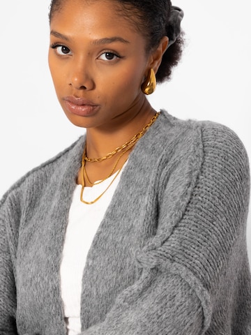 SASSYCLASSY Oversized Cardigan in Grey