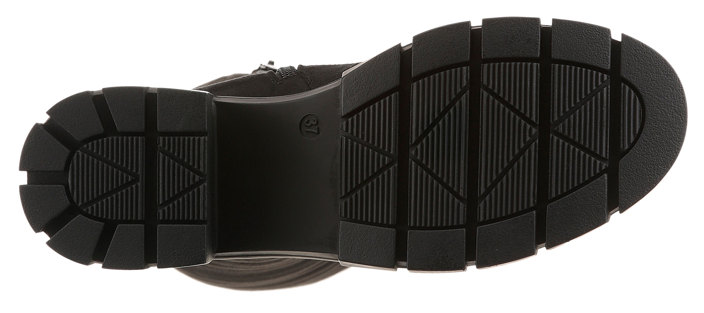 Aniston Over the Knee Boots in Black