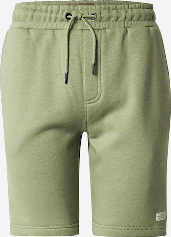 Pantalon 'BHDownton' BLEND en vert : devant