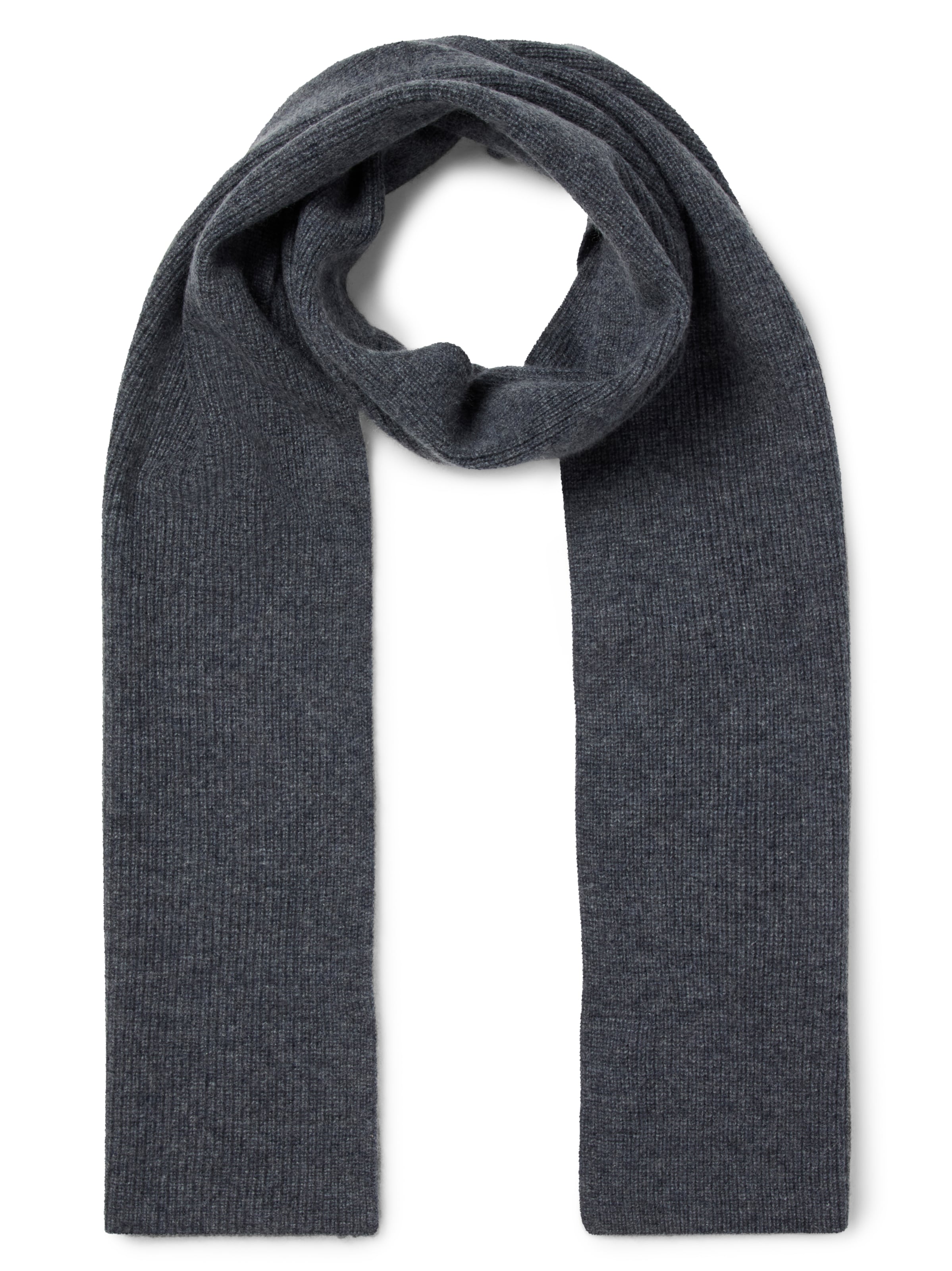 Finshley & Harding Schal in Grau: Vorderseite