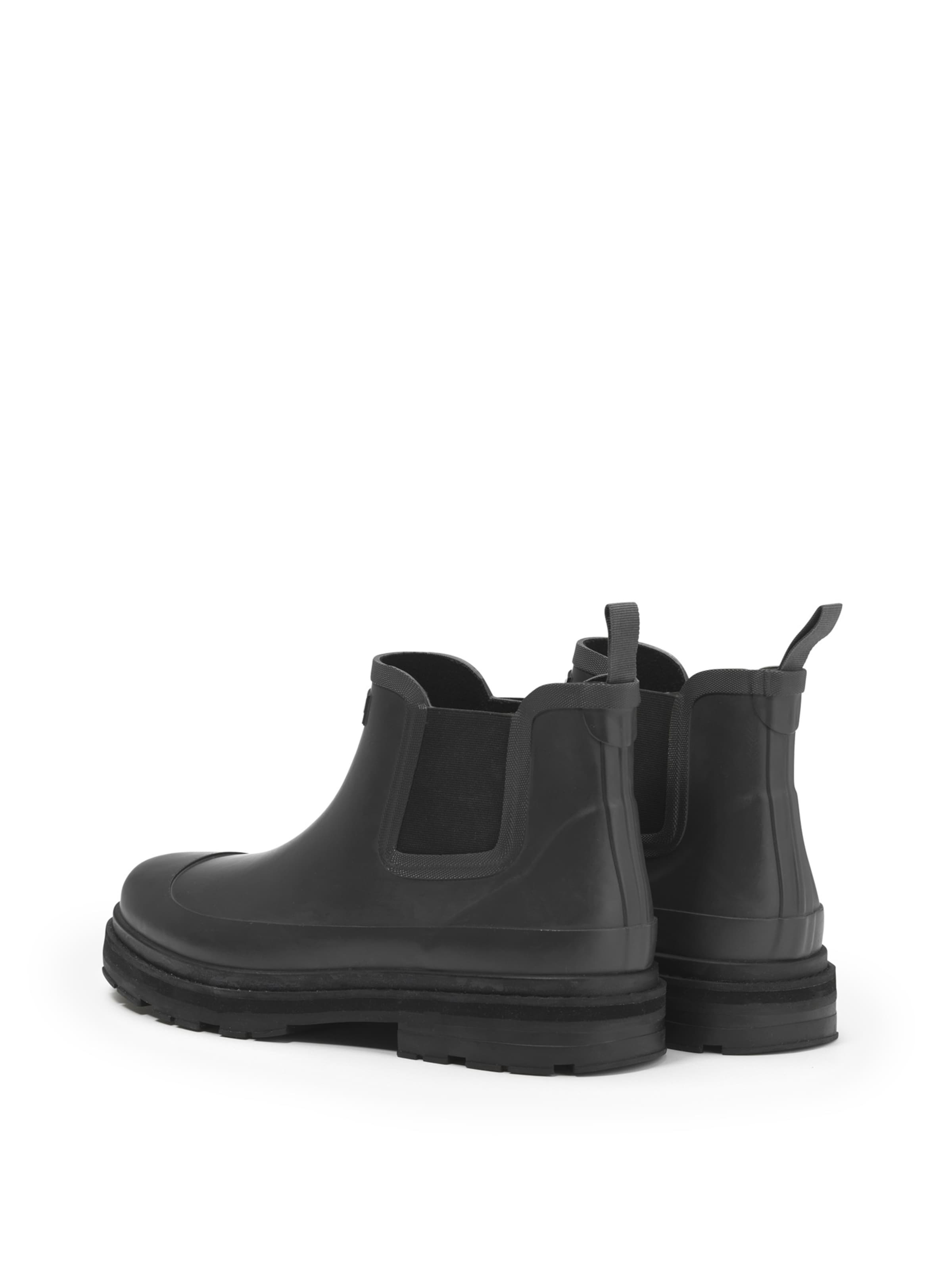 AIGLE Gummistiefel 'Soft Rain' in Schwarz: Rückseite