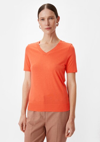 T-shirt COMMA en orange : devant