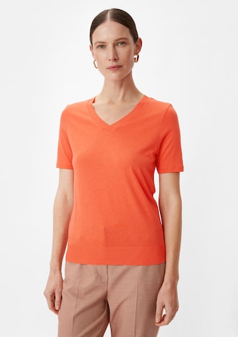 COMMA Shirt in Oranje: voorkant