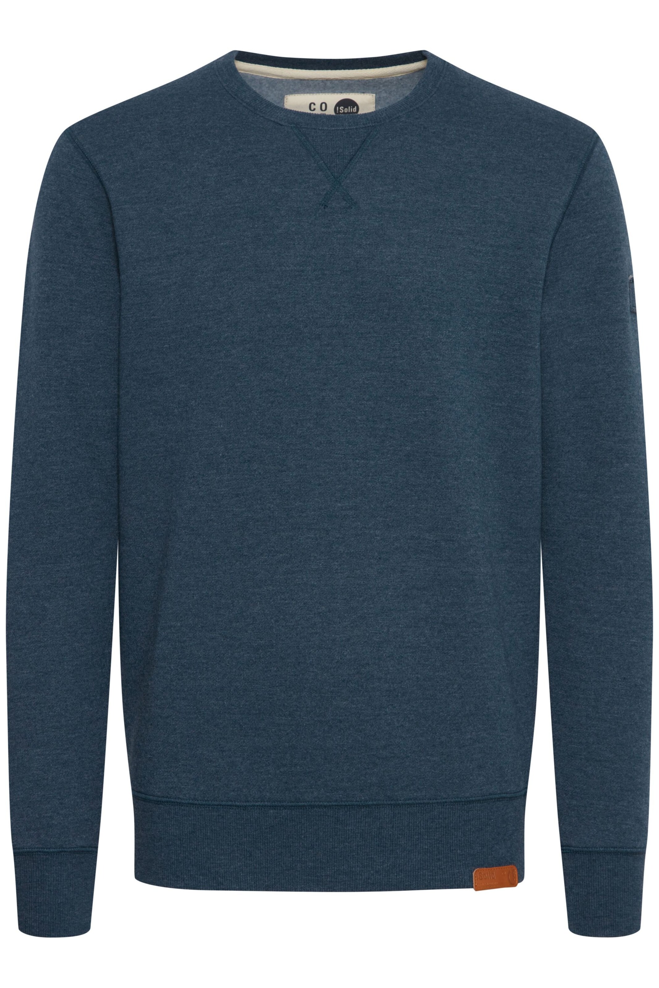 !Solid - Sweatshirt em azul: frente