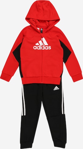 ADIDAS PERFORMANCE Sports Suit in Red: front
