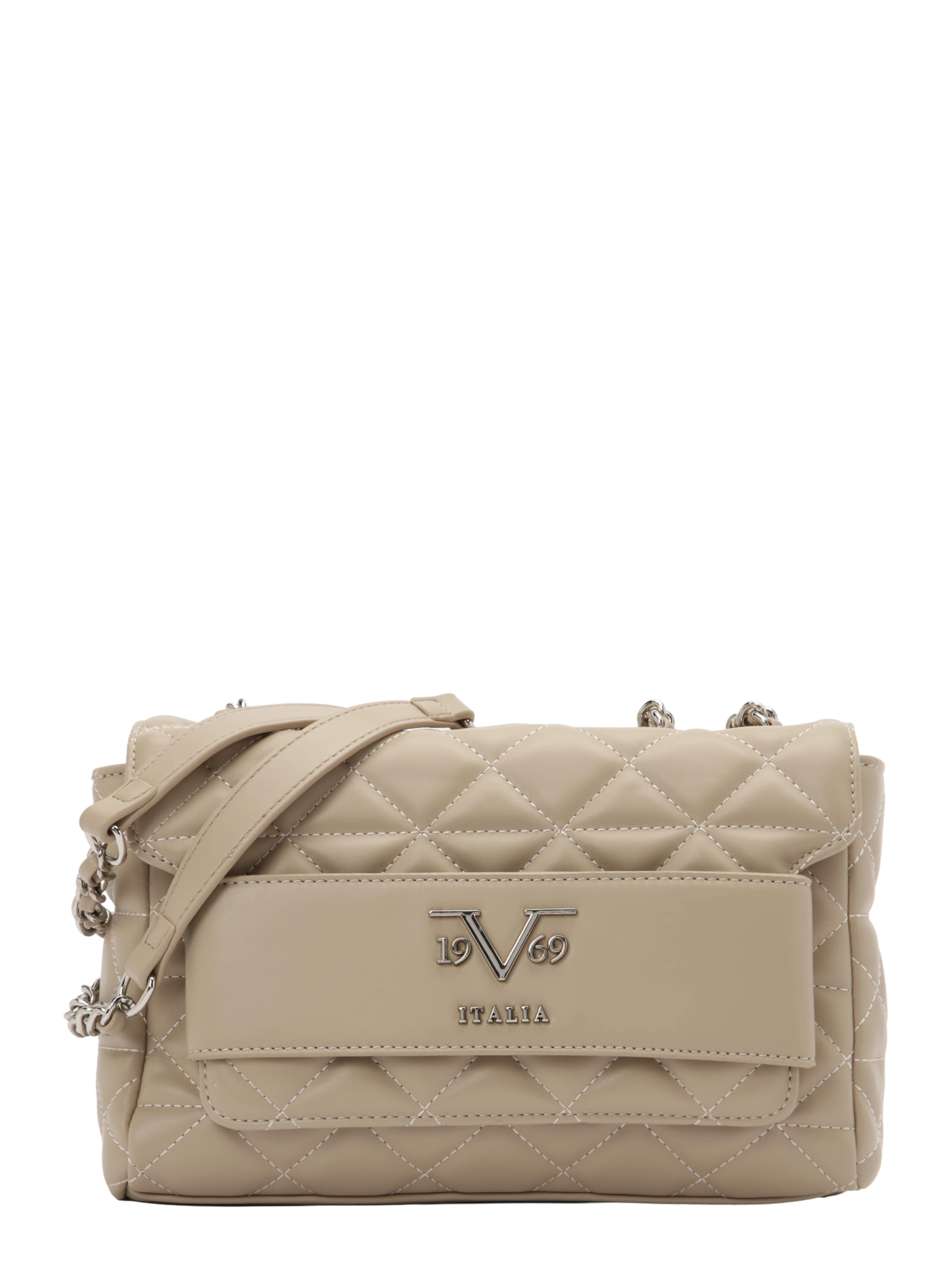 19V69 ITALIA Τσάντα ώμου 'Gaia Silver' σε μπεζ, Άποψη προϊόντος