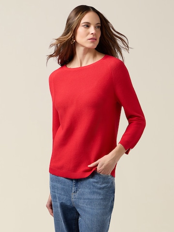 Pullover di oltre in rosso