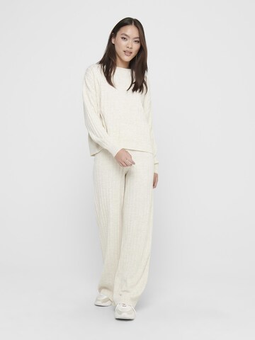 ONLY - Pierna ancha Pantalón 'ONLTessa' en beige