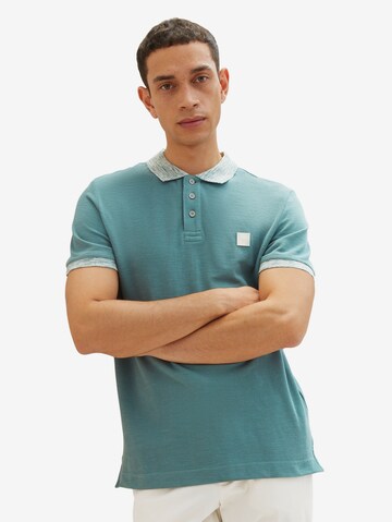 TOM TAILOR Poloshirt in Grün