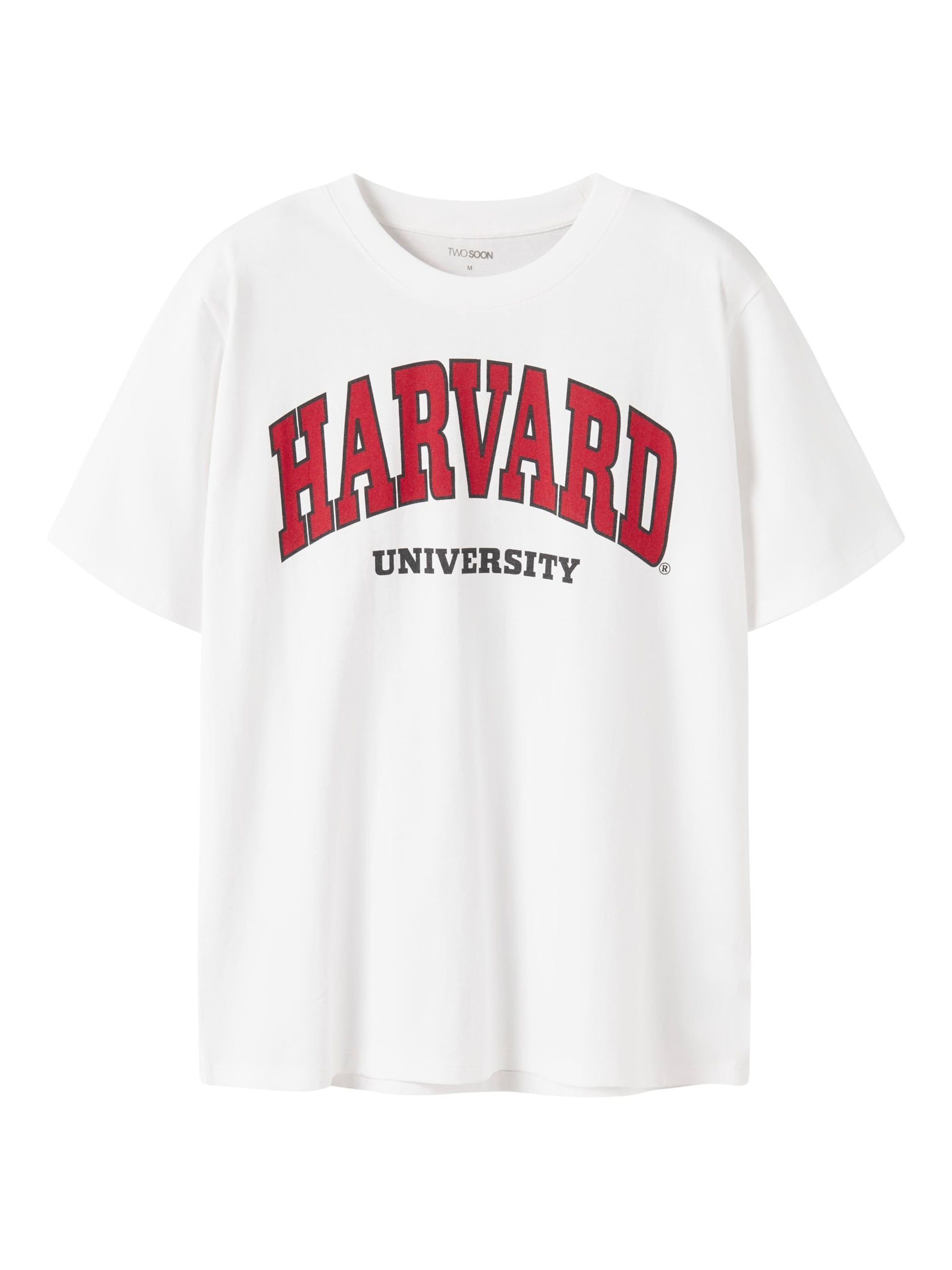 T-shirt TWO SOON en blanc : devant