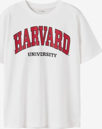 T-shirt TWO SOON en blanc : devant