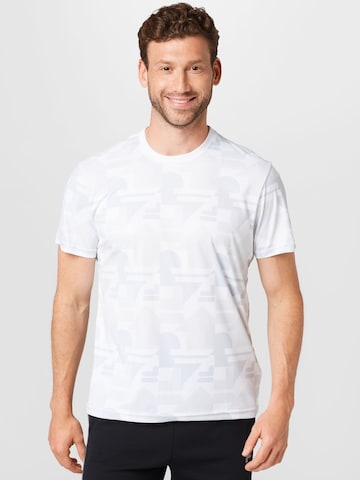 T-Shirt fonctionnel FILA en blanc : devant