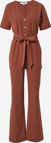 Combinaison 'Yvonne' ABOUT YOU Limited en marron : devant