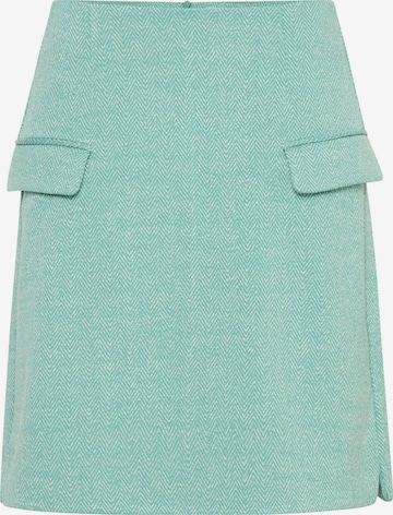 ICHI Rock 'IHKate' in Grün: Vorderseite