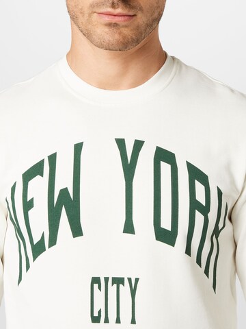 Only & Sons Sweatshirt 'DYLAN' in White