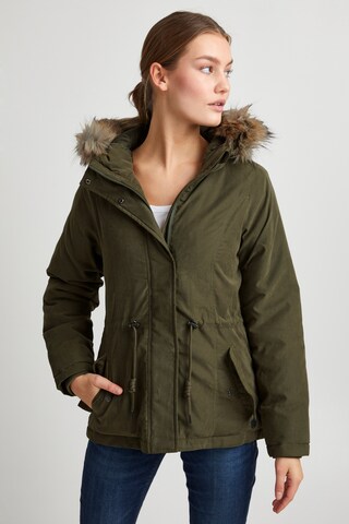 Oxmo - Casaco de inverno 'Lona' em verde: frente