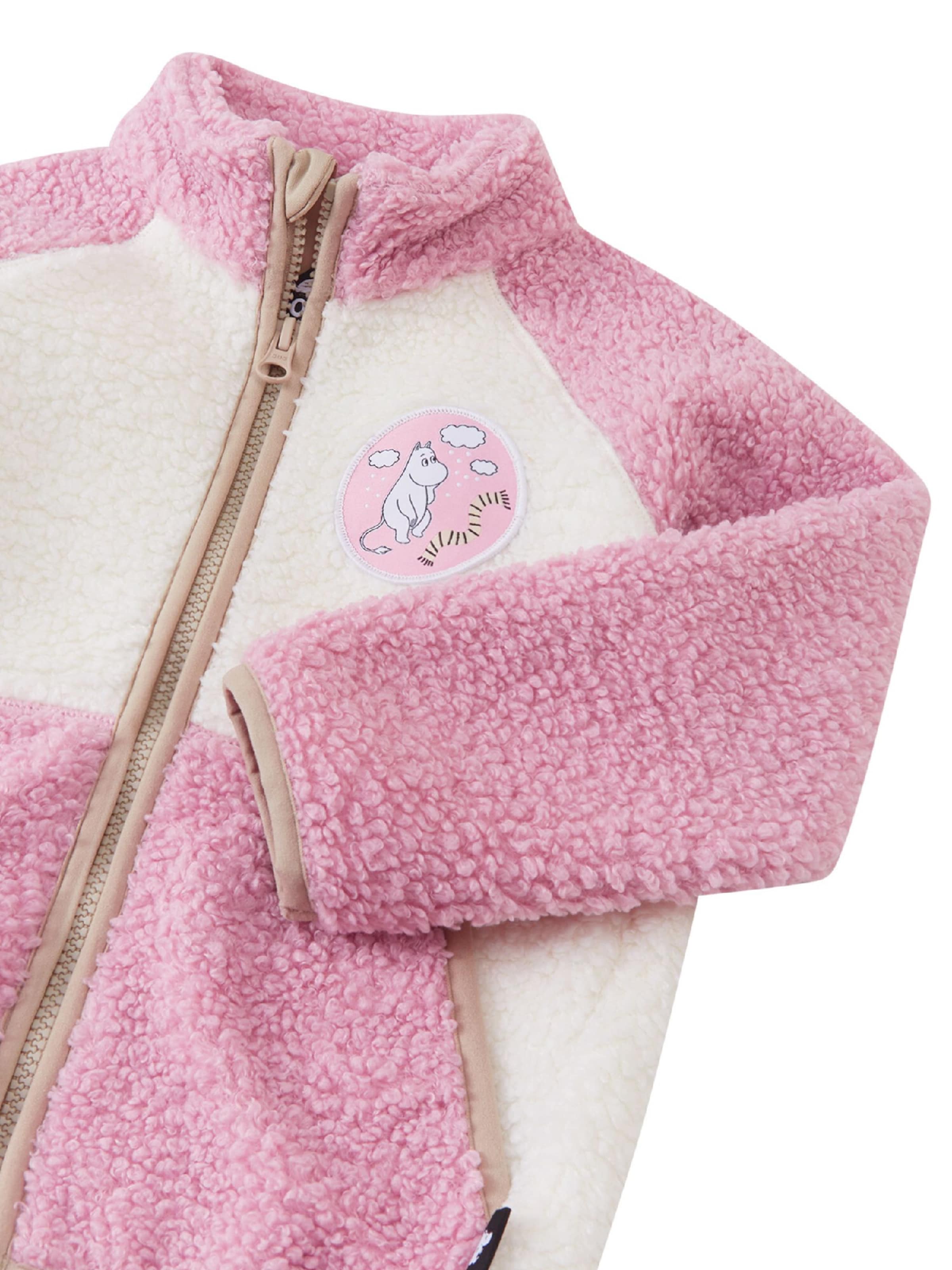 Reima Fleece jas 'Moomin' in Roze