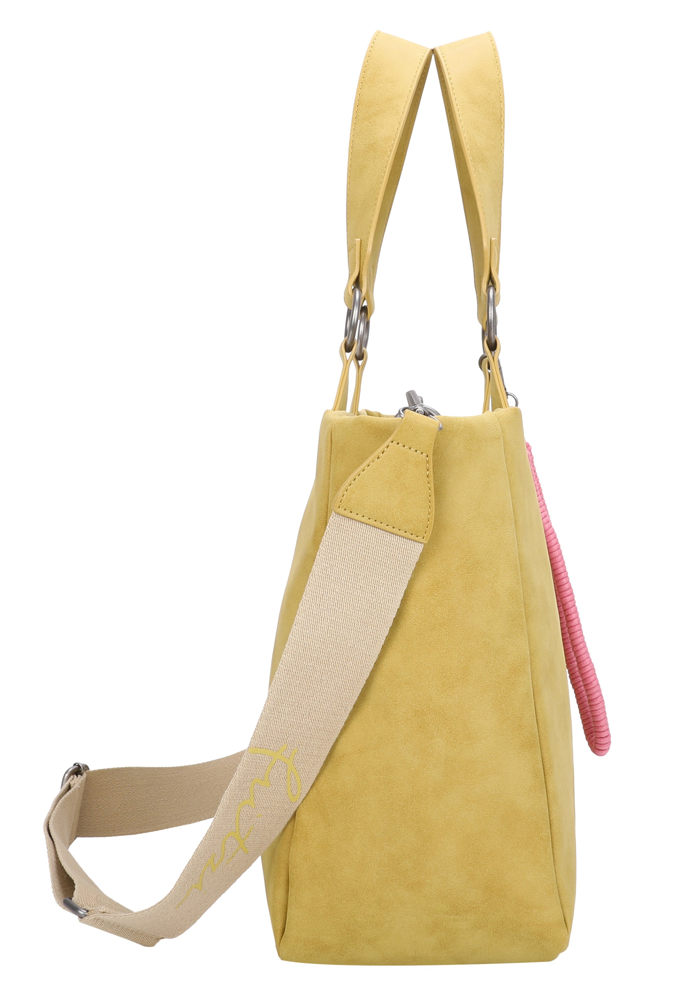 Fritzi aus Preußen Shopper 'Izzy  Vintage' in Yellow