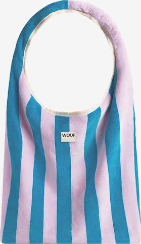 Borsa a spalla di Wouf in rosa: frontale