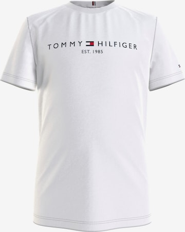 TOMMY HILFIGER Tričko 'Essential' - biela: predná strana