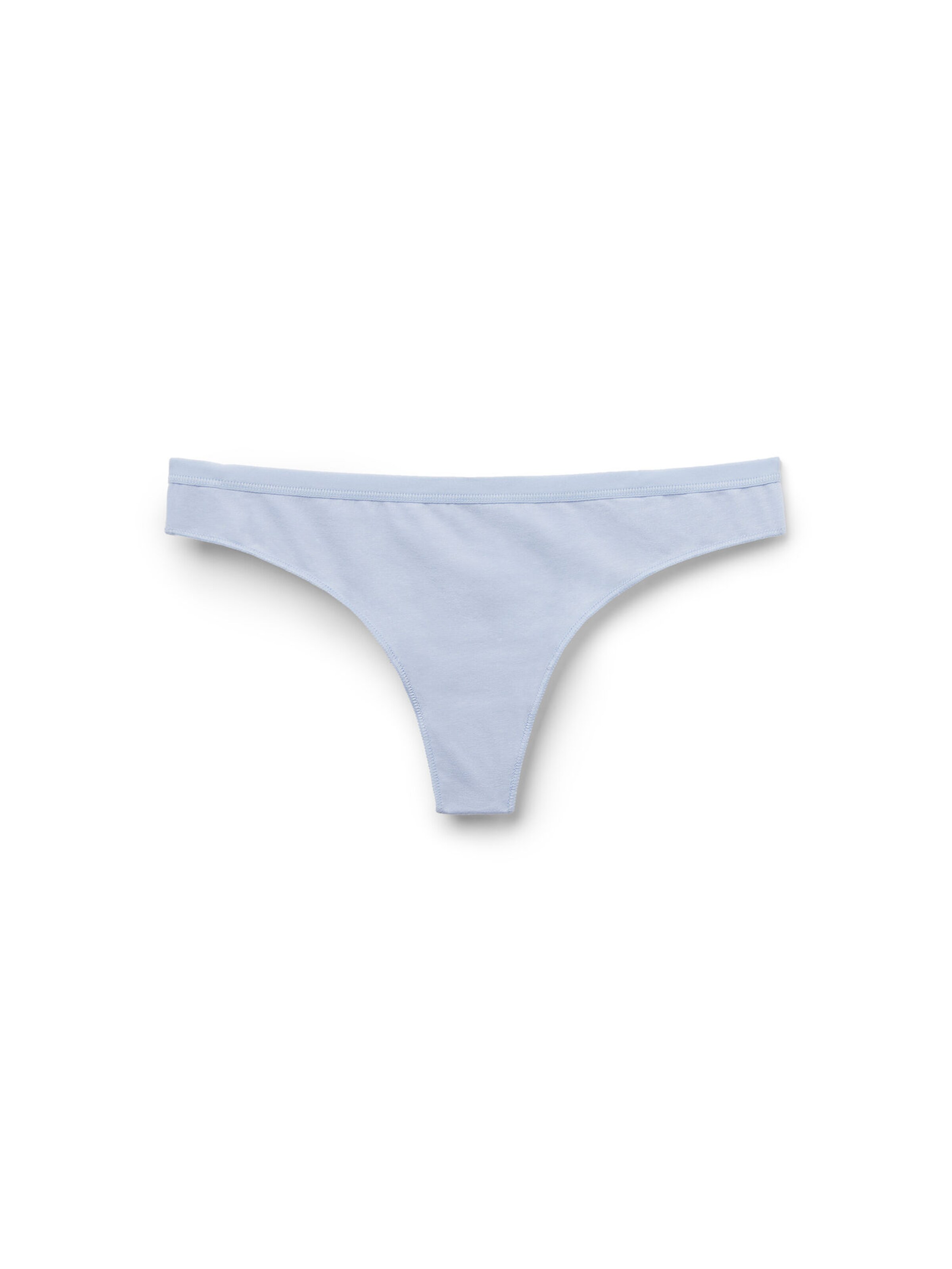 Tezenis Thong in Blue: front
