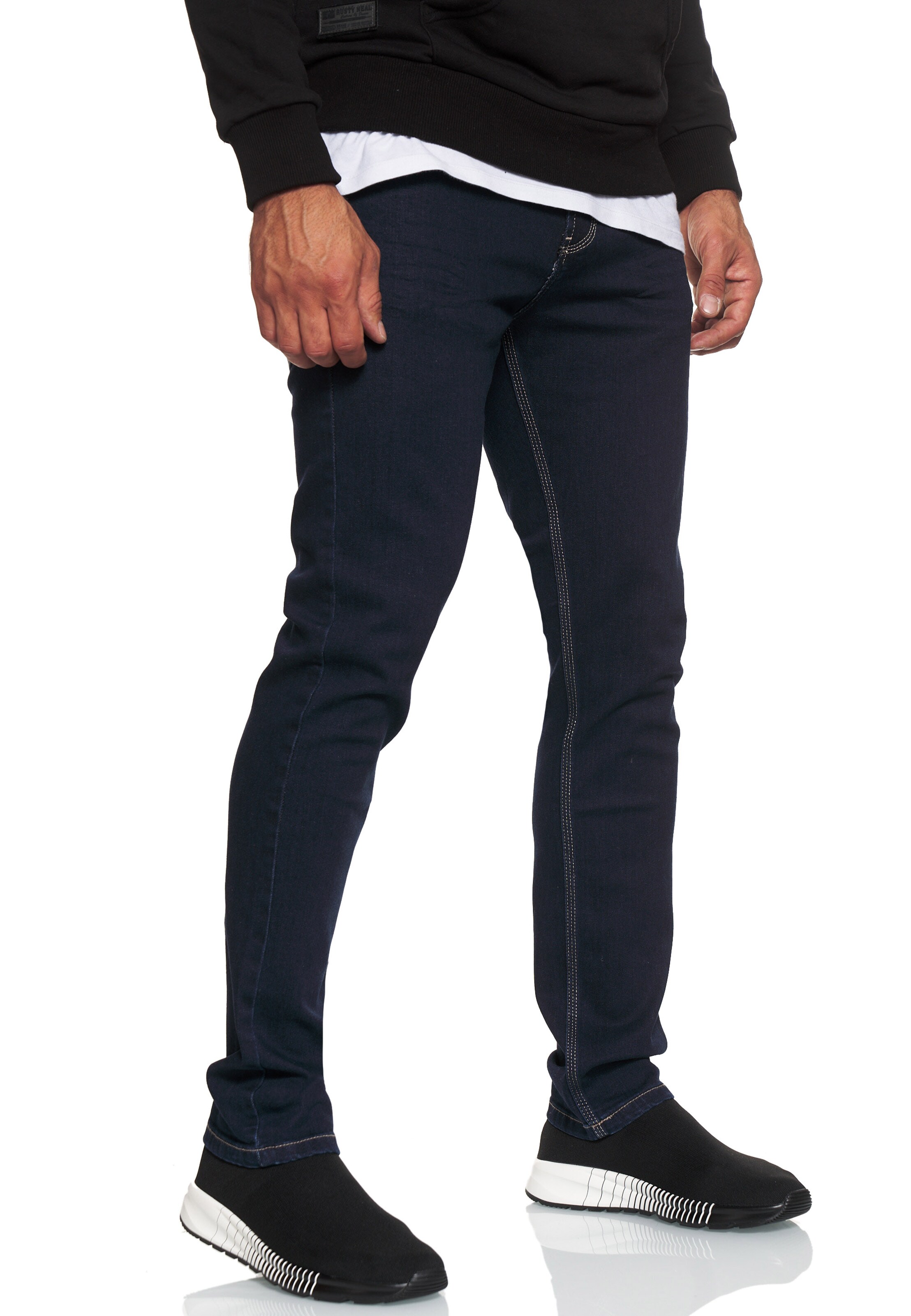 Rusty Neal Slimfit Jeans 'MELVIN' in Blauw