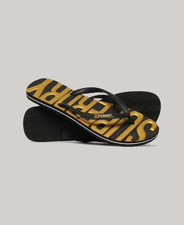 Tongs Superdry en or