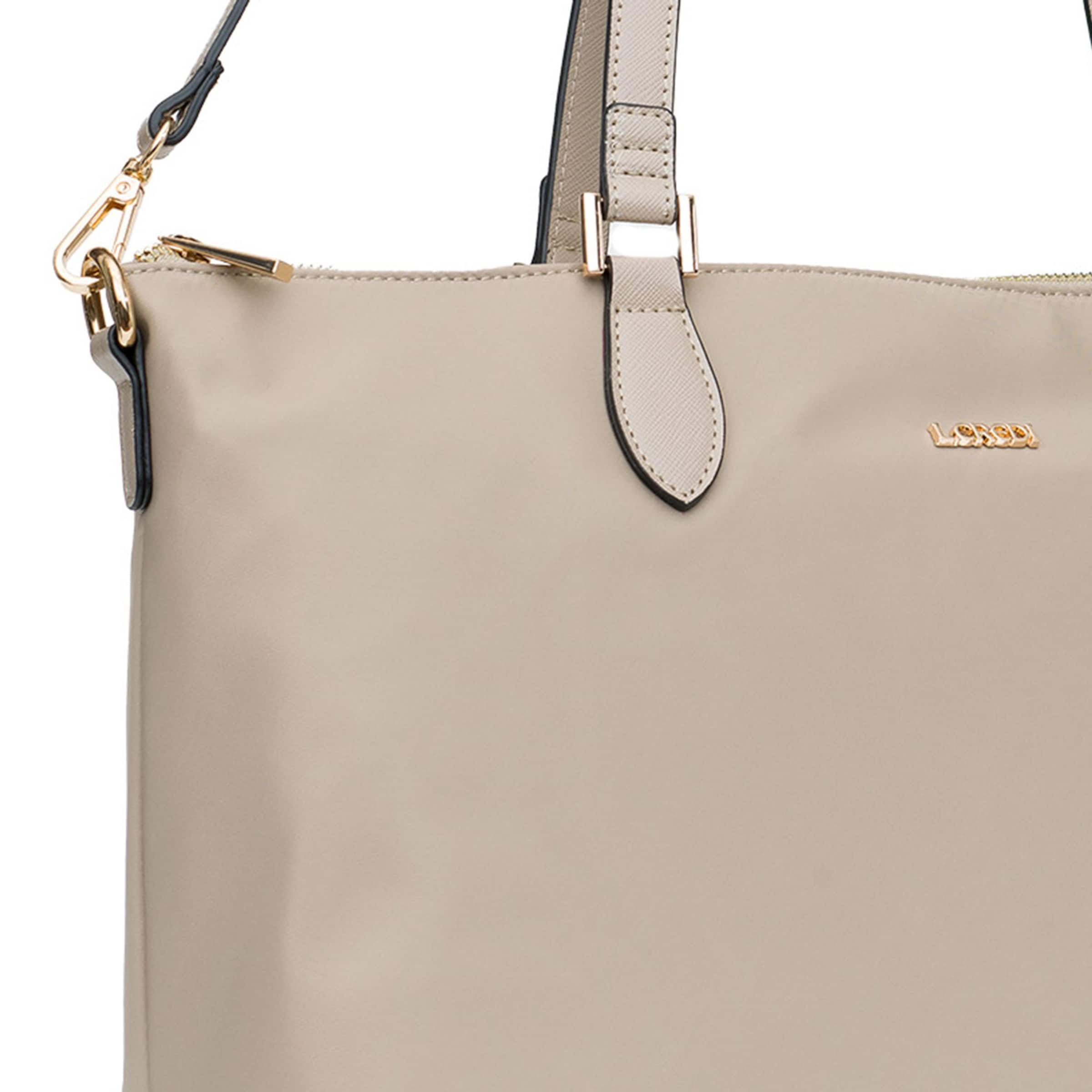 Cabas 'Alena' L.CREDI en beige