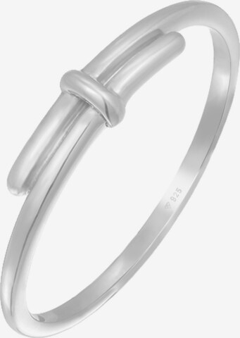 ELLI Ring in Silver: front