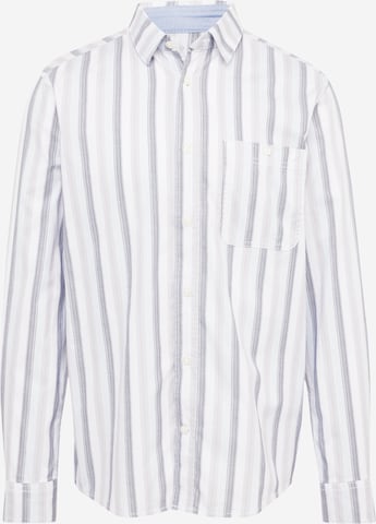 TOM TAILOR Regular fit Button Up Shirt in White: front