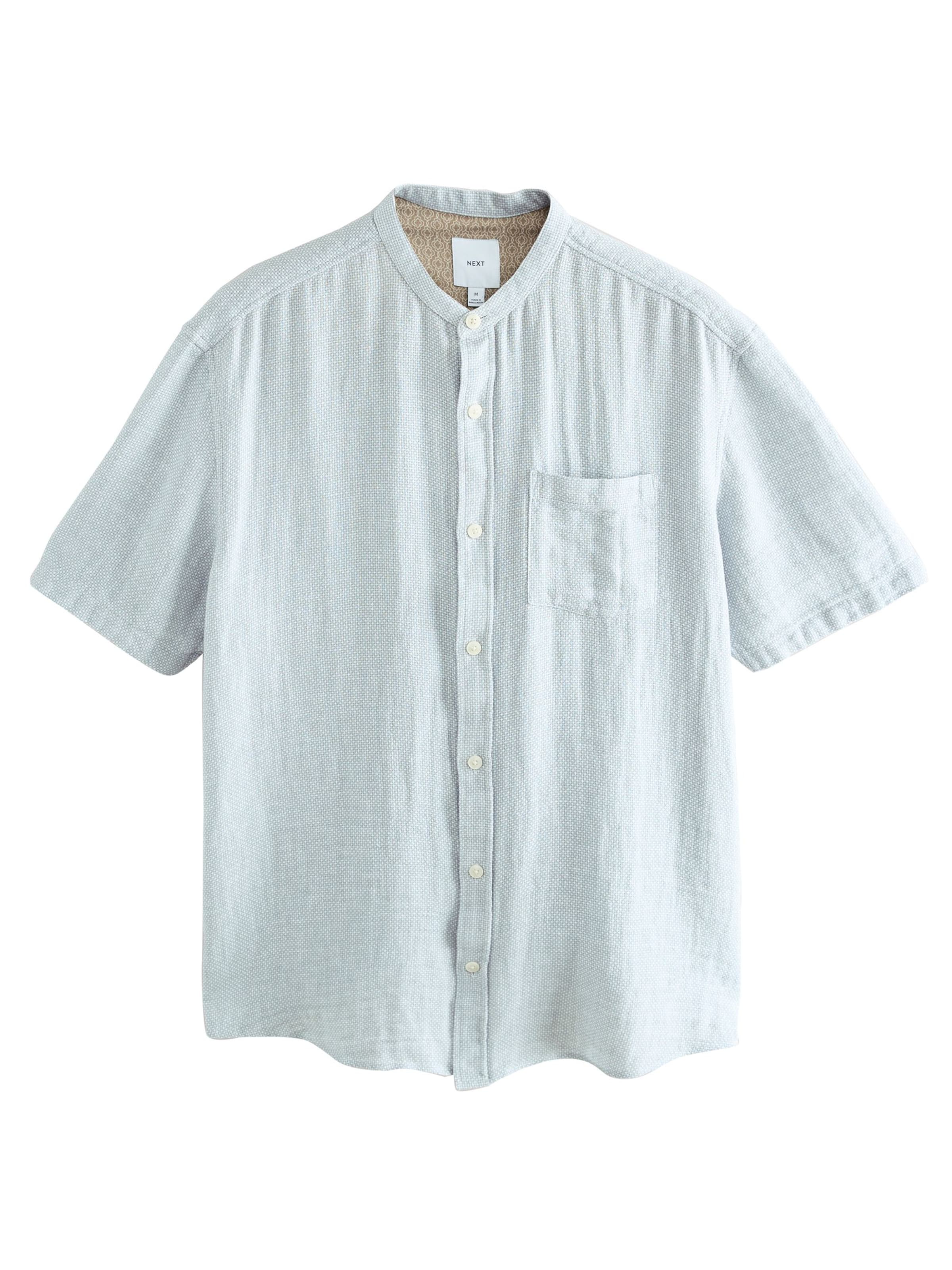 Next Regular Fit Skjorte i grå: forside