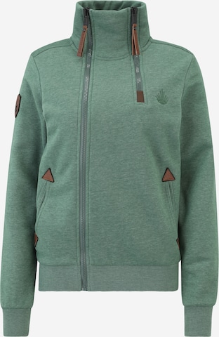 zaļš naketano Sportiska jaka: no priekšpuses