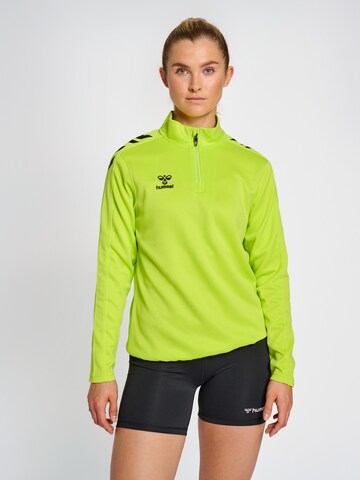 Hummel Sportsweatshirt 'Core XK' in Gelb: Vorderseite