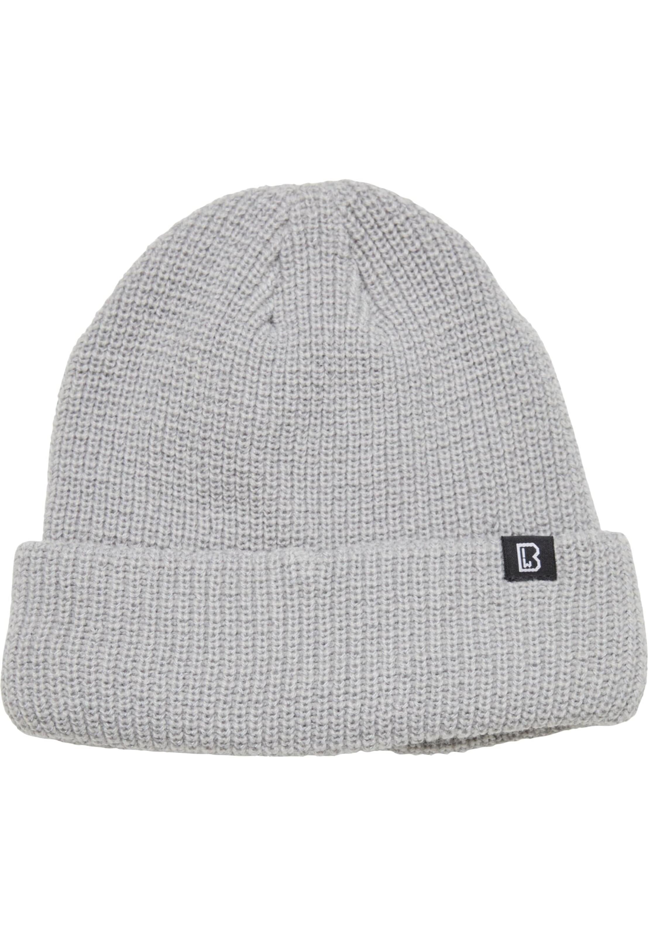 Berretto di Brandit in grigio: frontale