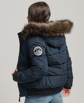 Superdry Winterjacke 'Ella' in Blau