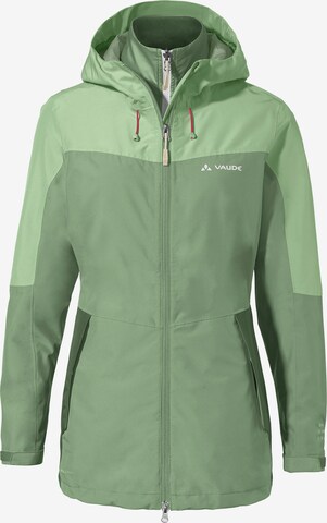 VAUDE Outdoor Jacket ' Valsorda ' in Green: front
