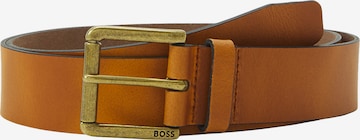 BOSS - Cinturón 'Joris' en marrón: frente