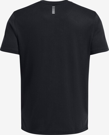UNDER ARMOUR Performance Shirt 'Launch Splatter' in Black