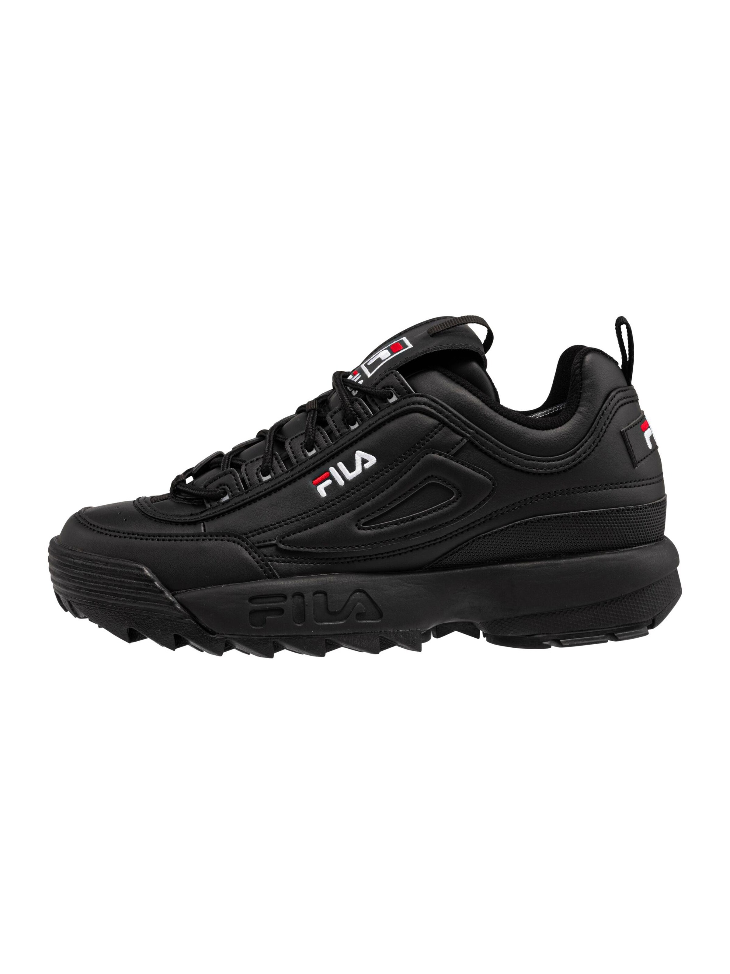 FILA Sneaker low 'DISRUPTOR'‌‌‌‌‌‌‌ in Schwarz: Vorderseite