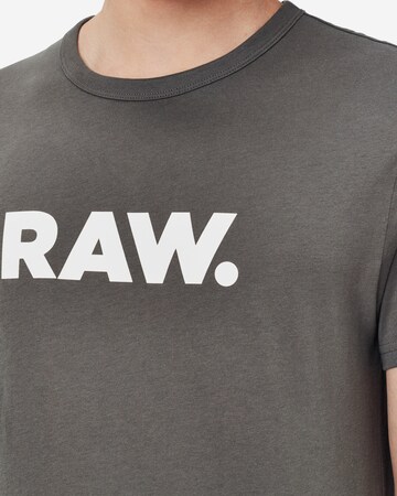 G-Star RAW Koszulka 'Holorn' w kolorze szary