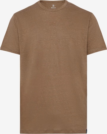 Boggi Milano T-Shirt in Braun: predná strana