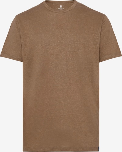 Marškinėliai iš Boggi Milano, spalva – tamsiai ruda, Prekių apžvalga