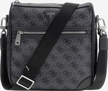 Borsa a tracolla 'HMMILLP6217' di GUESS in nero: frontale