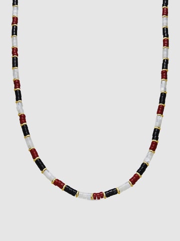 Luxenter Halsband 'Siraba' i röd