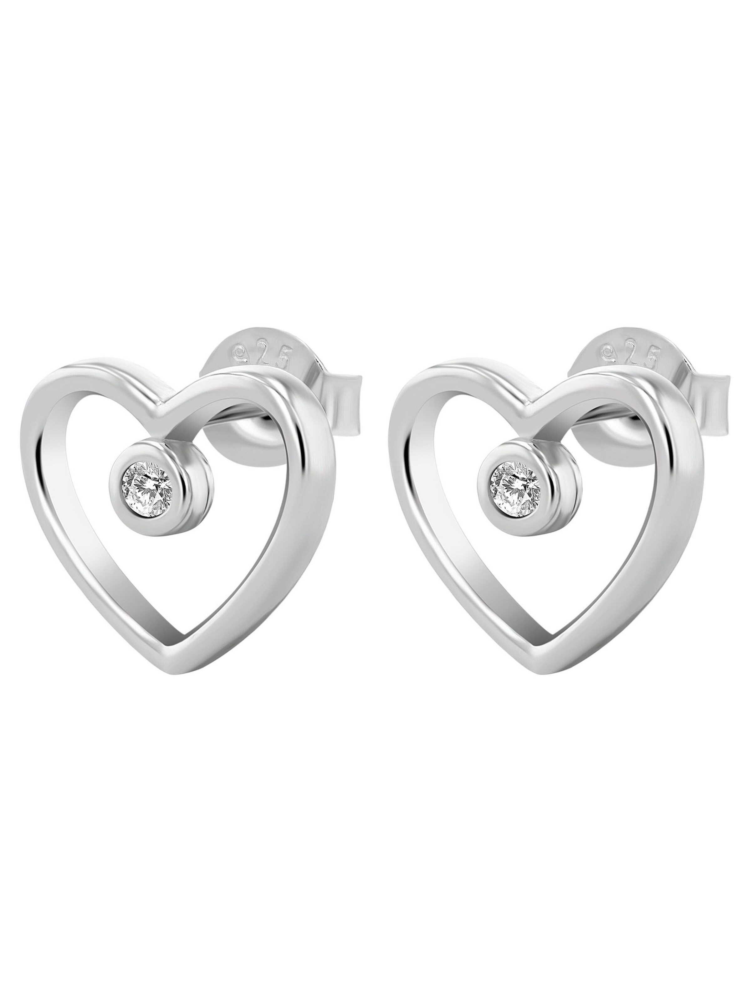 Akzent Earrings 'Canea, 925 Sterlingsilber, langlebig' in Silver