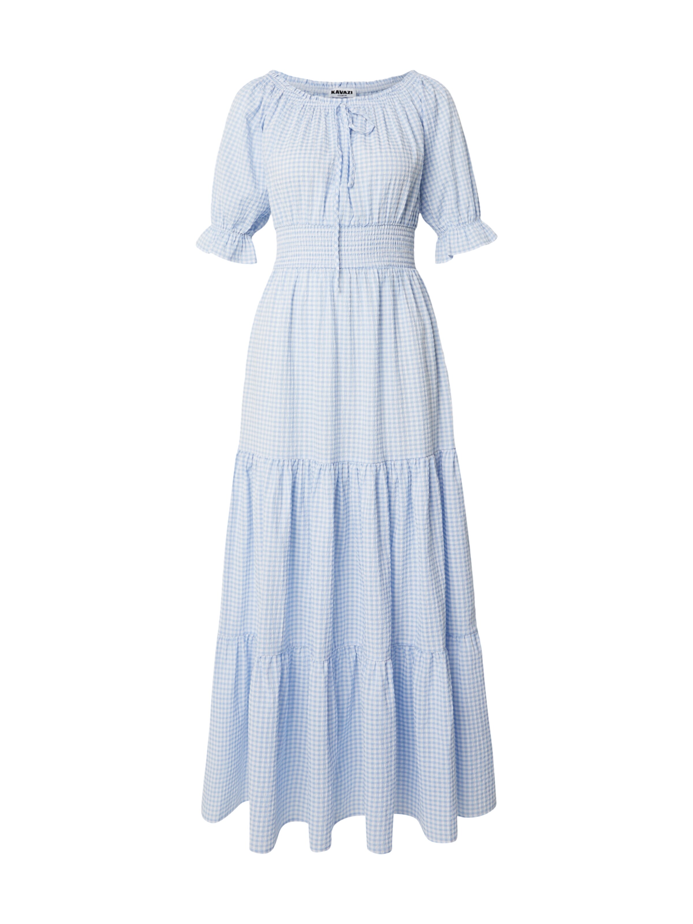 KAVAZI Robe en bleu clair, Vue avec produit